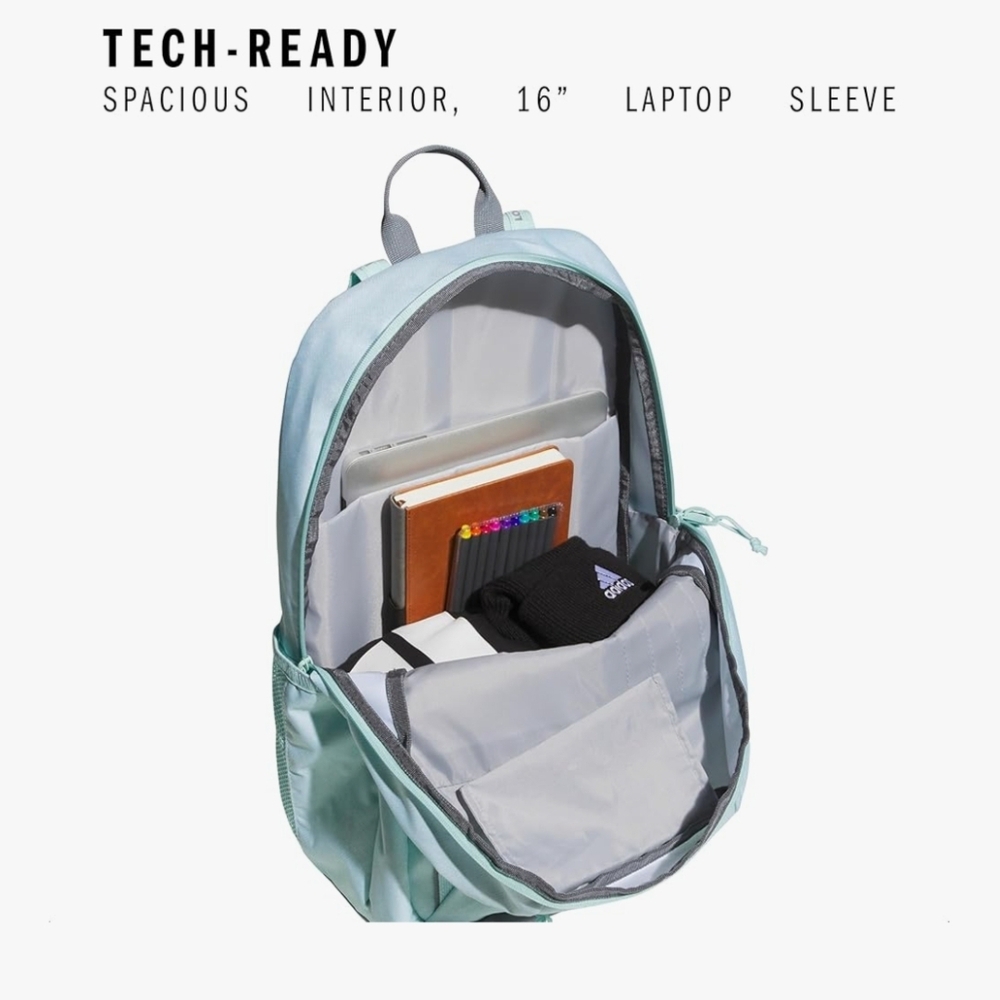 Adidas | Excel 7 Backpack Large 34L Athletic Laptop Bag *NWT - Picture 8 of 11